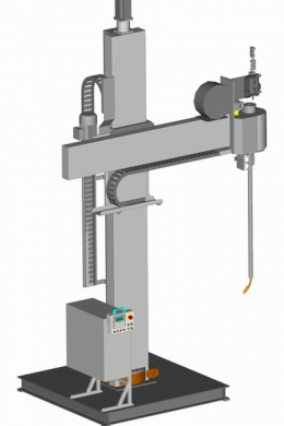 Установка АС408 для наплавки внутренних и наружных цилиндрических поверхностей способом МИГ/МАГ-сварки