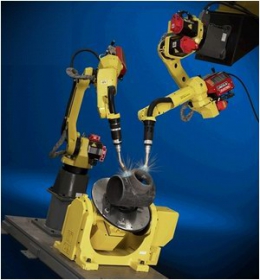 Robotic systems with robots Fanuc