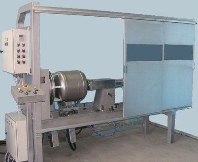 A machine AS305-2 for MIG/MAG welding of two circular seams