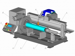 Установка АС376 для наплавки цилиндрических поверхностей